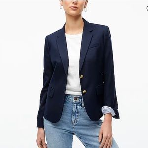J Crew Navy Schoolboy Blazer size 6P